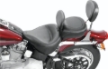 Picture of Mustang Motorcycle MMP Solo with Driver Backrest Original Solo Motorcycle Seats - 79487