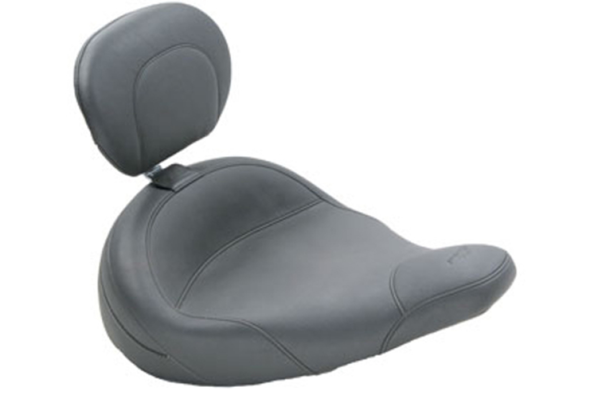 Picture of Mustang Motorcycle MMP Solo with Driver Backrest Original Solo Motorcycle Seats - 79549