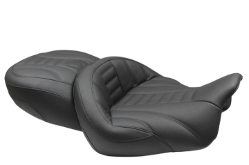 Picture of Mustang Motorcycle MMP 1 Piece Deluxe One-Piece Motorcycle Seats - 79598