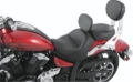 Picture of Mustang Motorcycle MMP 2 Piece Seat with Driver Backrest Original Two-Piece Motorcycle Seats - 79661