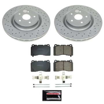 Picture of PowerStop PSB Z17 Evolution Coated Kit Brake Kits - CRK9080
