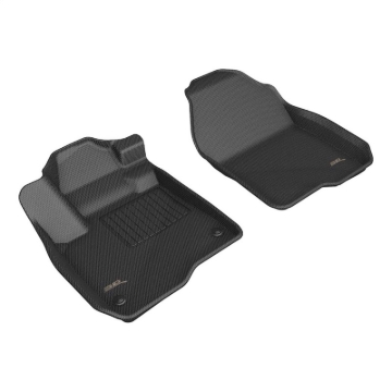 Picture of 3D MAXpider ACE Kagu-Front-Black Floor Mats - L1HD13211509