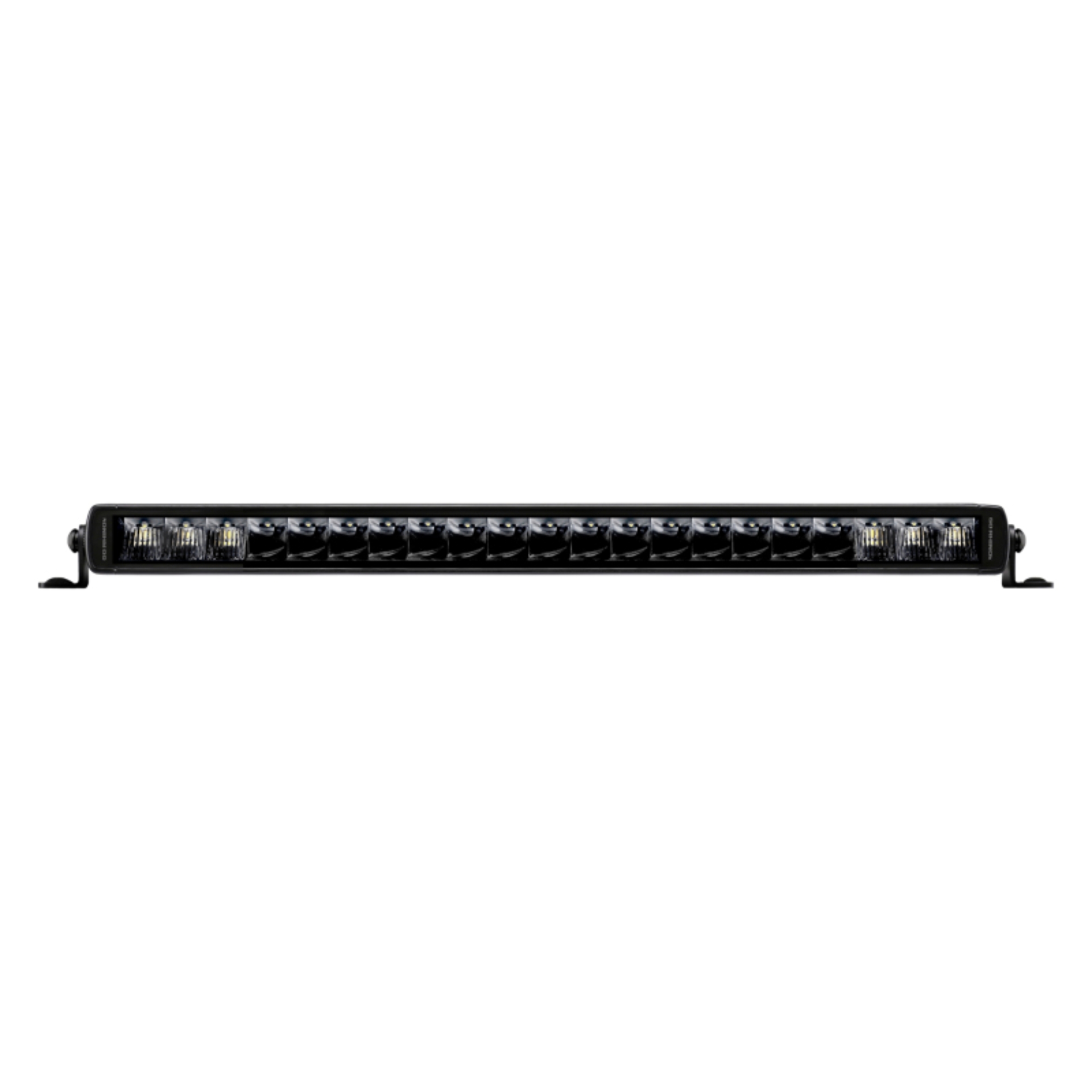 Picture of Go Rhino Xplor Blackout Series Sgl Row LED Light Bar (Surface/Threaded Stud Mount) 20.5in. - Blk