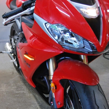 Picture of New Rage Cycles NEW Turn Signal Lights Corner - 675-FS-D