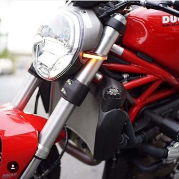 Picture of New Rage Cycles NEW Turn Signal Lights Corner - 821-FS-D