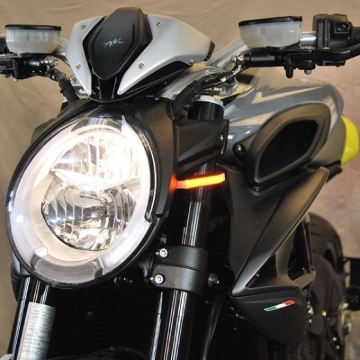 Picture of New Rage Cycles NEW Turn Signal Lights Corner - DRAG19-FB