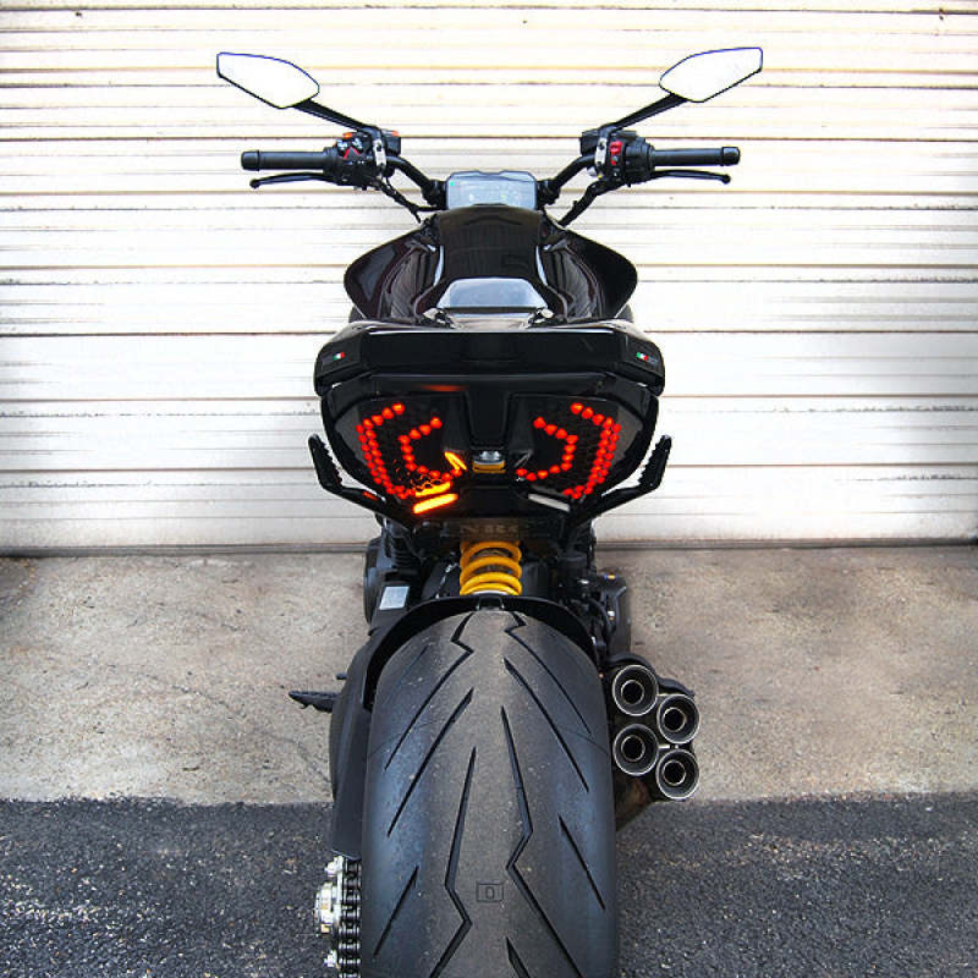 Picture of New Rage Cycles NEW Fender Eliminator Lights Corner - DV4-FE