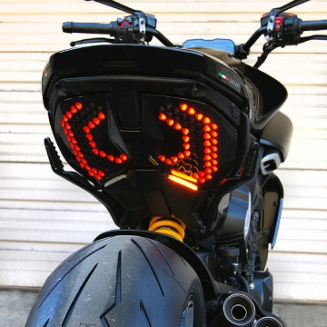 Picture of New Rage Cycles NEW Turn Signal Lights Corner - DV4-RB