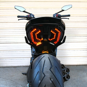 Picture of New Rage Cycles NEW Turn Signal Lights Corner - DV4-RB-SIDE