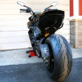 Picture of New Rage Cycles NEW Side Mount License Plate Relocation - DV4-SIDE