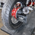 Picture of New Rage Cycles NEW Side Mount License Plate Relocation - GUZZI-SIDE