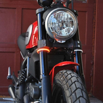 Picture of New Rage Cycles NEW Turn Signal Lights Corner - RAGE-360-39-D