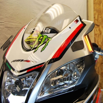 Picture of New Rage Cycles NEW Turn Signal Lights Corner - RSV4-FB