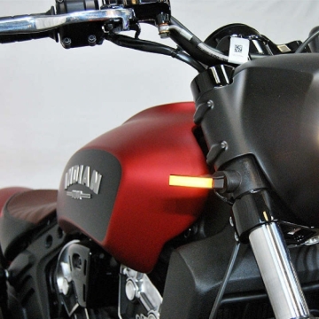 Picture of New Rage Cycles NEW Turn Signal Lights Corner - SCOUT-FB