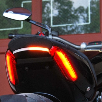 Picture of New Rage Cycles NEW Turn Signal Lights Corner - XD-RTS