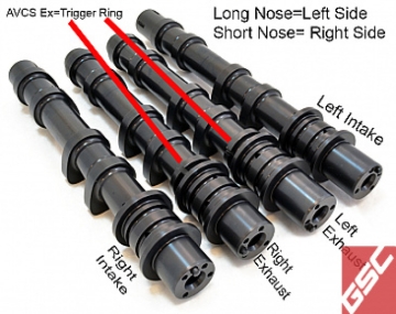Picture of GSC Power Division GSC Billet S2 Camshafts-EXH Left - 7026S2LEX
