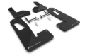Picture of Rally Armor RAL UR Blk Flap/Blue Logo Mud Flaps - MF108-UR-BLK-ABL