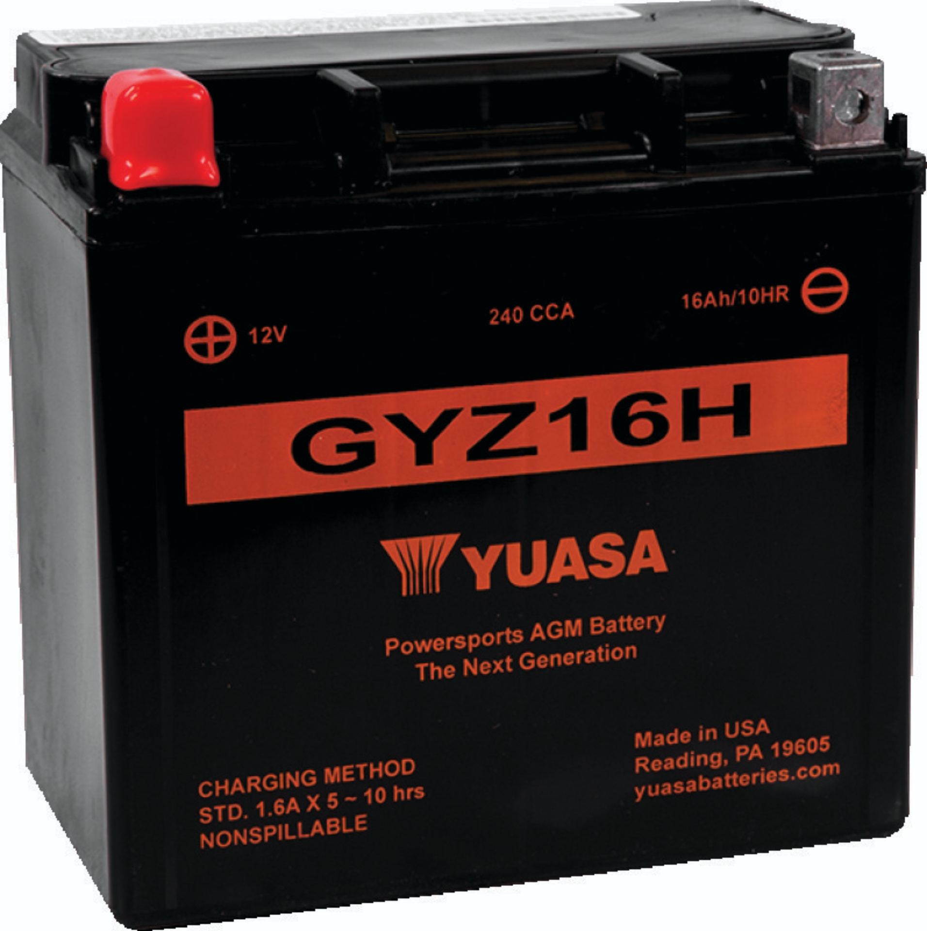 Picture of Yuasa Battery YSA Maintenance Free Battery Batteries - YUAM716GH