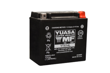 Picture of Yuasa Battery YSA Maintenance Free Battery Batteries - YUAM7RH4L