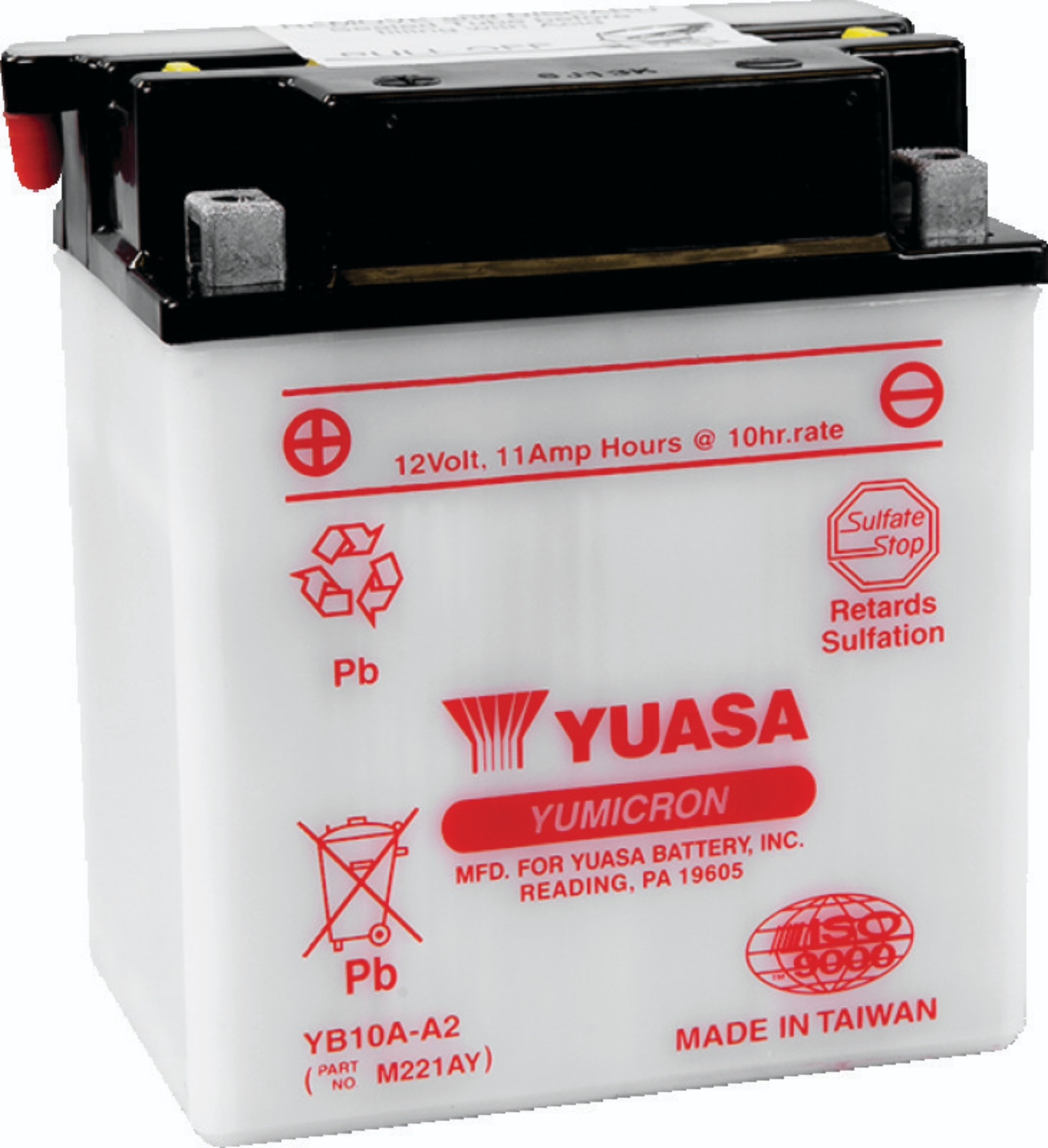 Picture of Yuasa Battery YSA Yumicron Battery Batteries - YUAM221AY