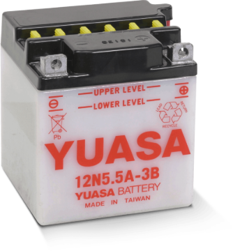 Picture of Yuasa Battery YSA Conventional Battery Batteries - YUAM22A5B