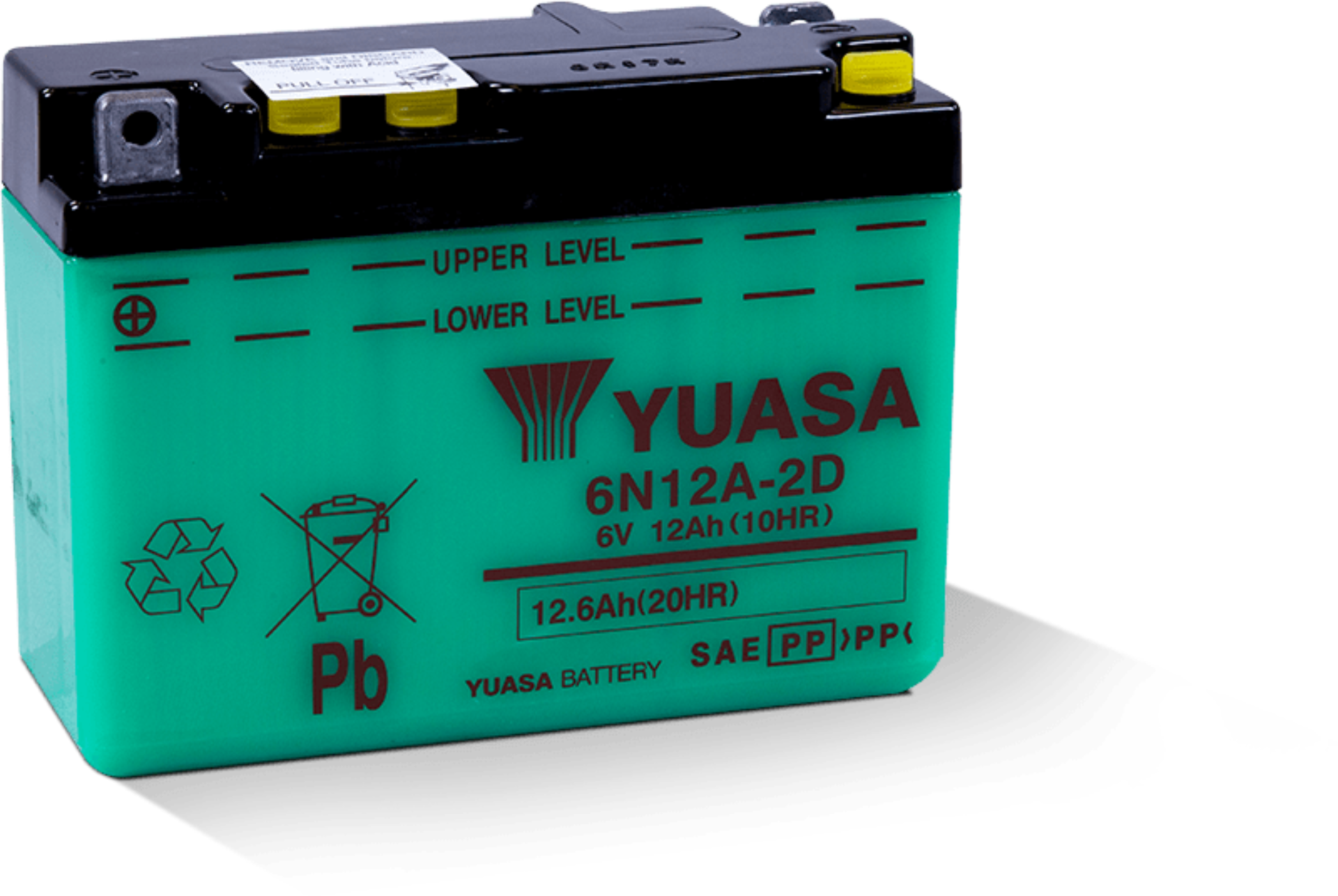 Picture of Yuasa Battery YSA Conventional Battery Batteries - YUAM2612D