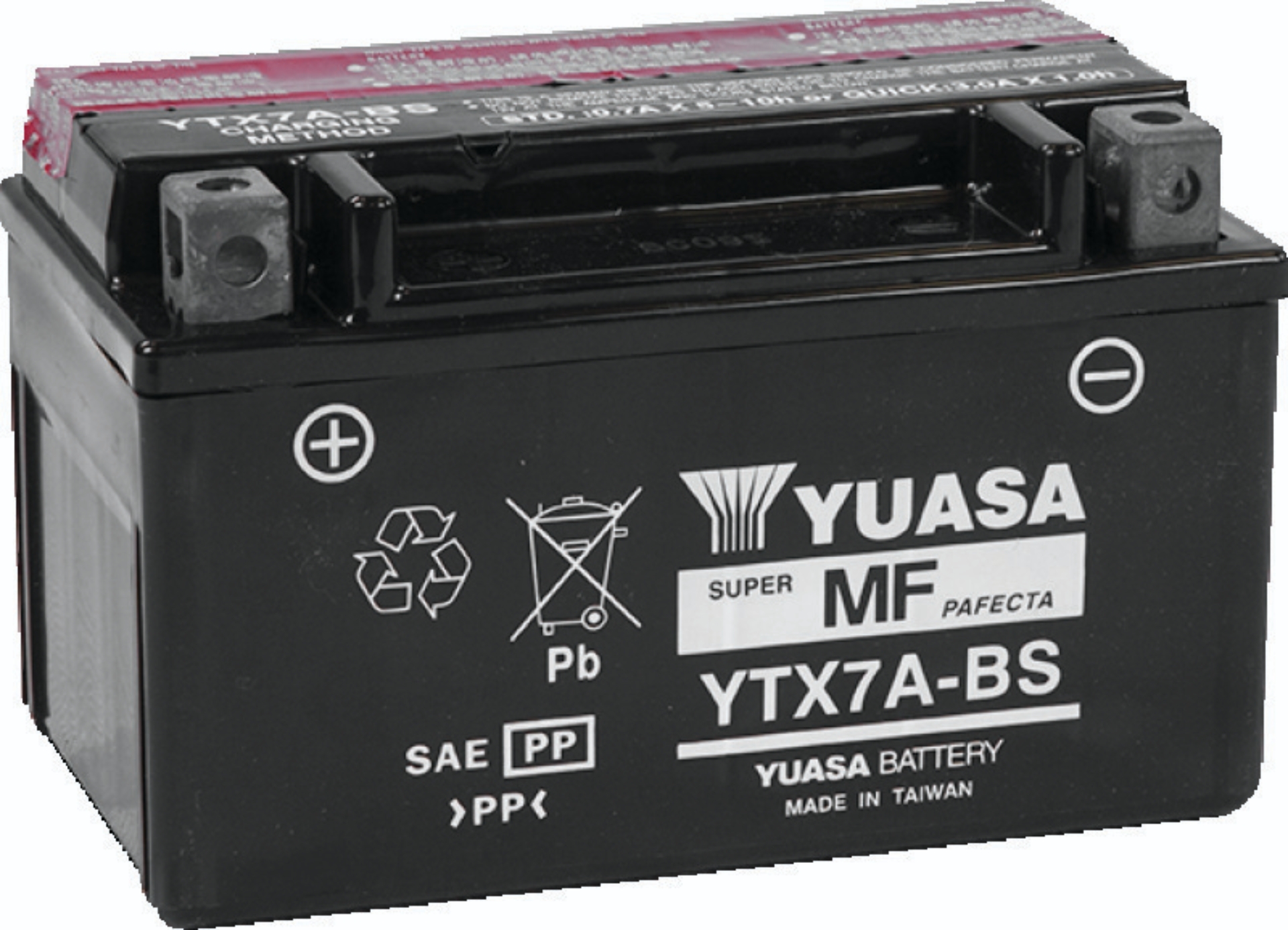 Picture of Yuasa Battery YSA Maintenance Free Battery Batteries - YUAM32X7A