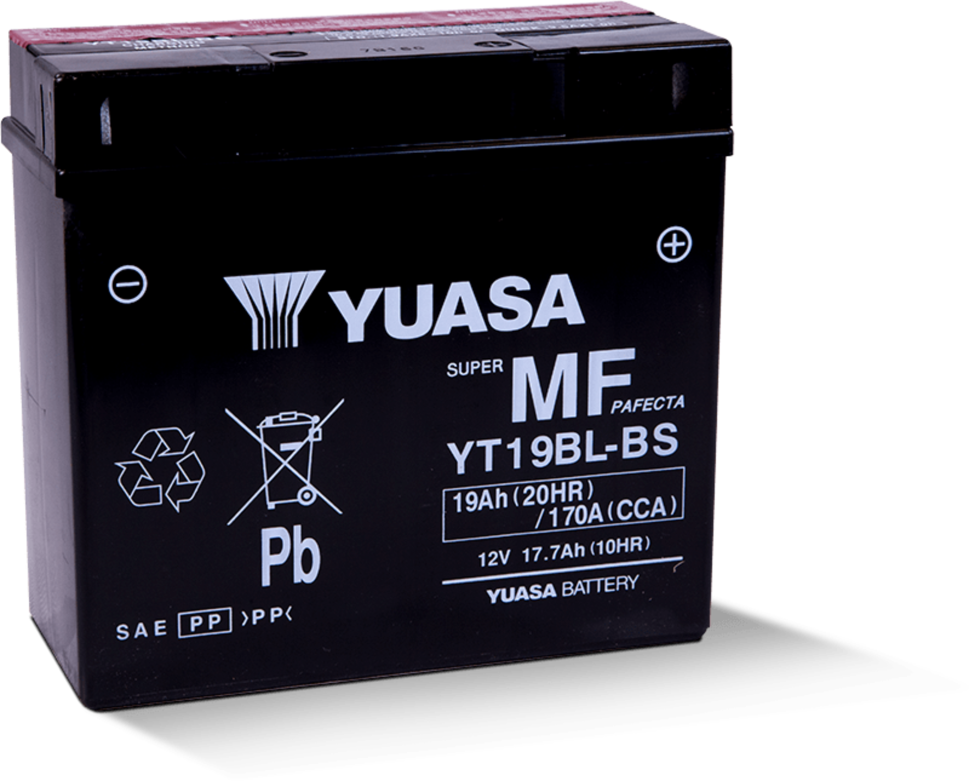 Picture of Yuasa Battery YSA Maintenance Free Battery Batteries - YUAM6219BL