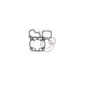 Picture of Cometic Gasket CG Powersports Top End Gasket Kit - C7120