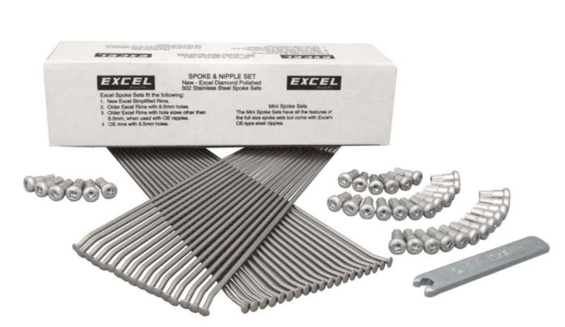 Picture of Excel EXC Spoke Kits Front Wheel Spokes - XS9-31217