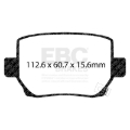 Picture of EBC Yellowstuff Brake Pad Sets - DP42419R