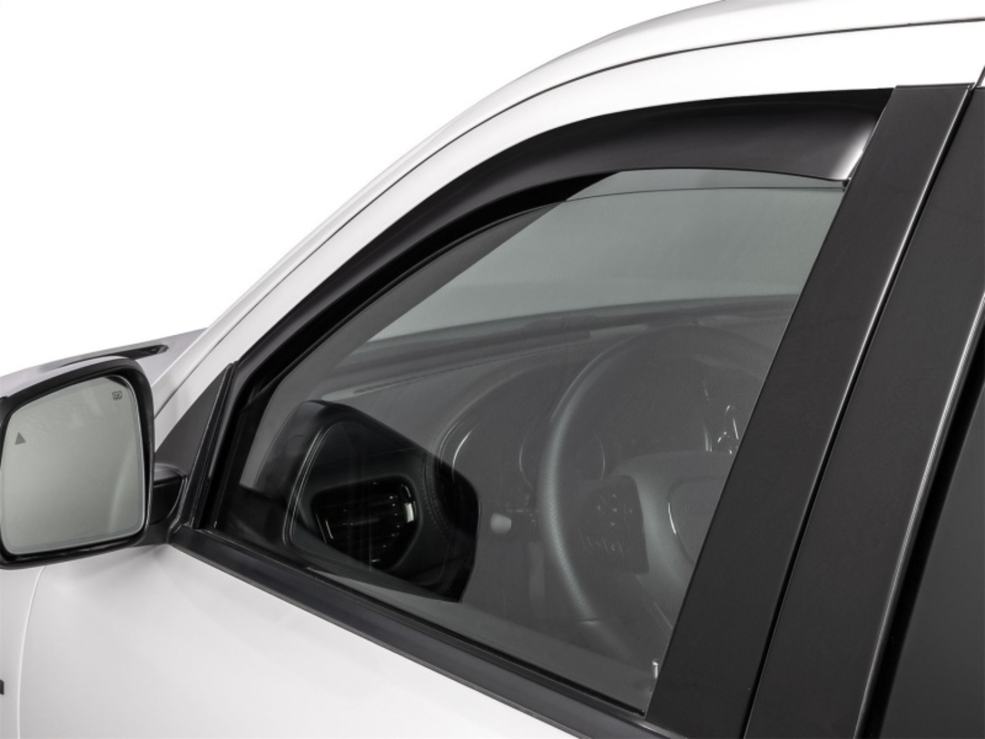 Picture of WeatherTech WT Deflector-Frnt-Drk Smk Wind Deflectors - 80696IM