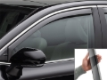 Picture of WeatherTech WT Deflector-Frnt-Drk Smk Wind Deflectors - 80882IM