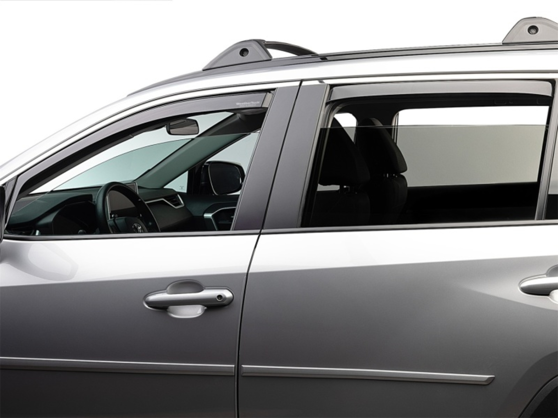Picture of WeatherTech WT Deflector-Cmbo-Drk Smk Wind Deflectors - 82924IM