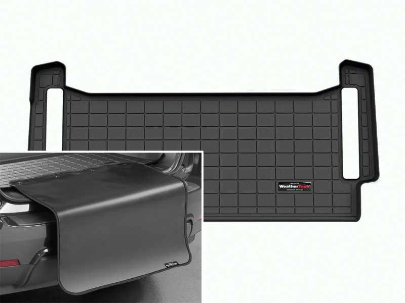 Picture of WeatherTech WT Cargo Liners-Black Floor Mats - 401566SK
