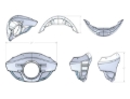 Picture of Burly Brand BUR Fairings Wind Deflectors - B10-2002