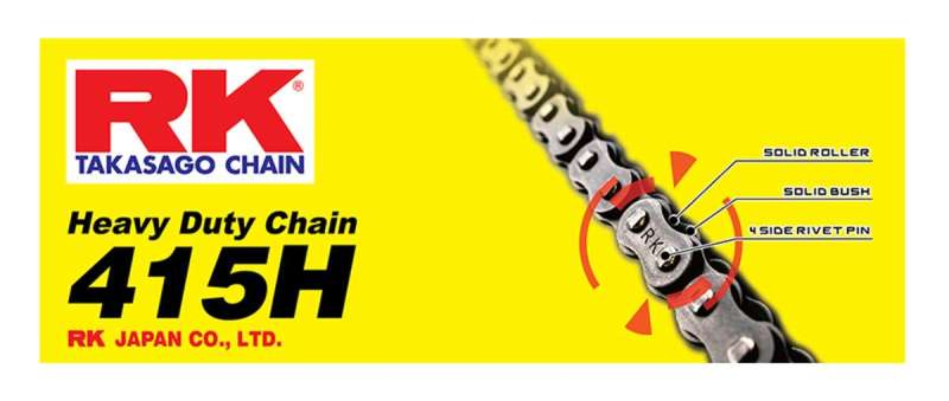 Picture of RK Chain RKC Non Sealed Chain - 415H-110
