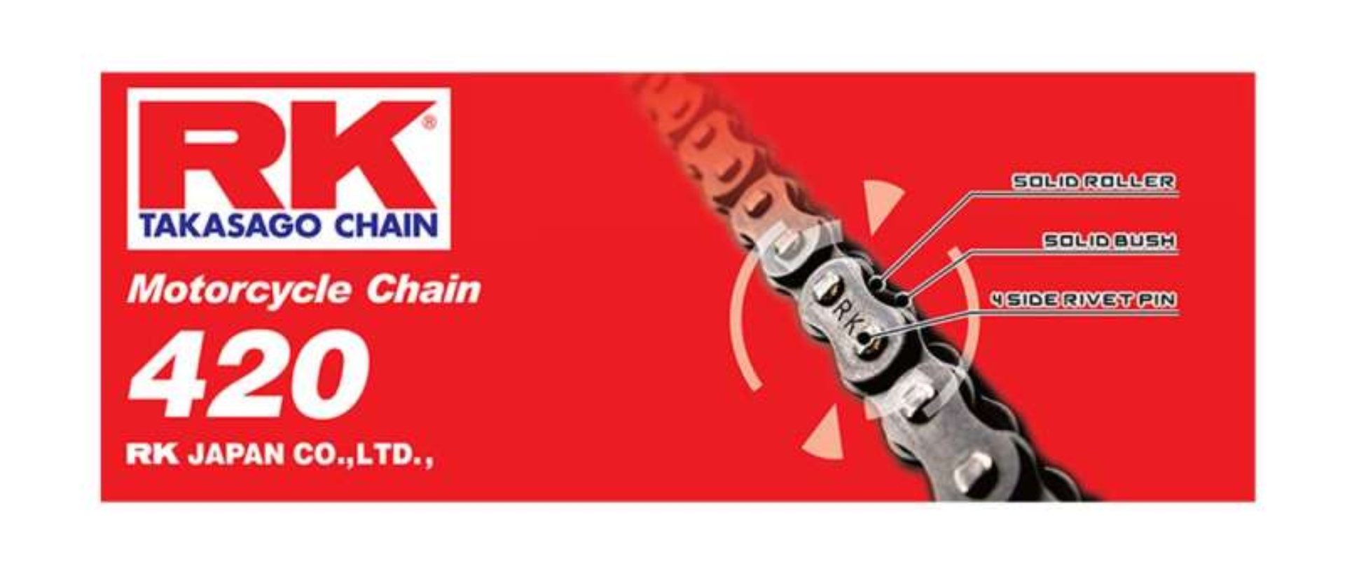 Picture of RK Chain RKC Non Sealed Chain - 420-138