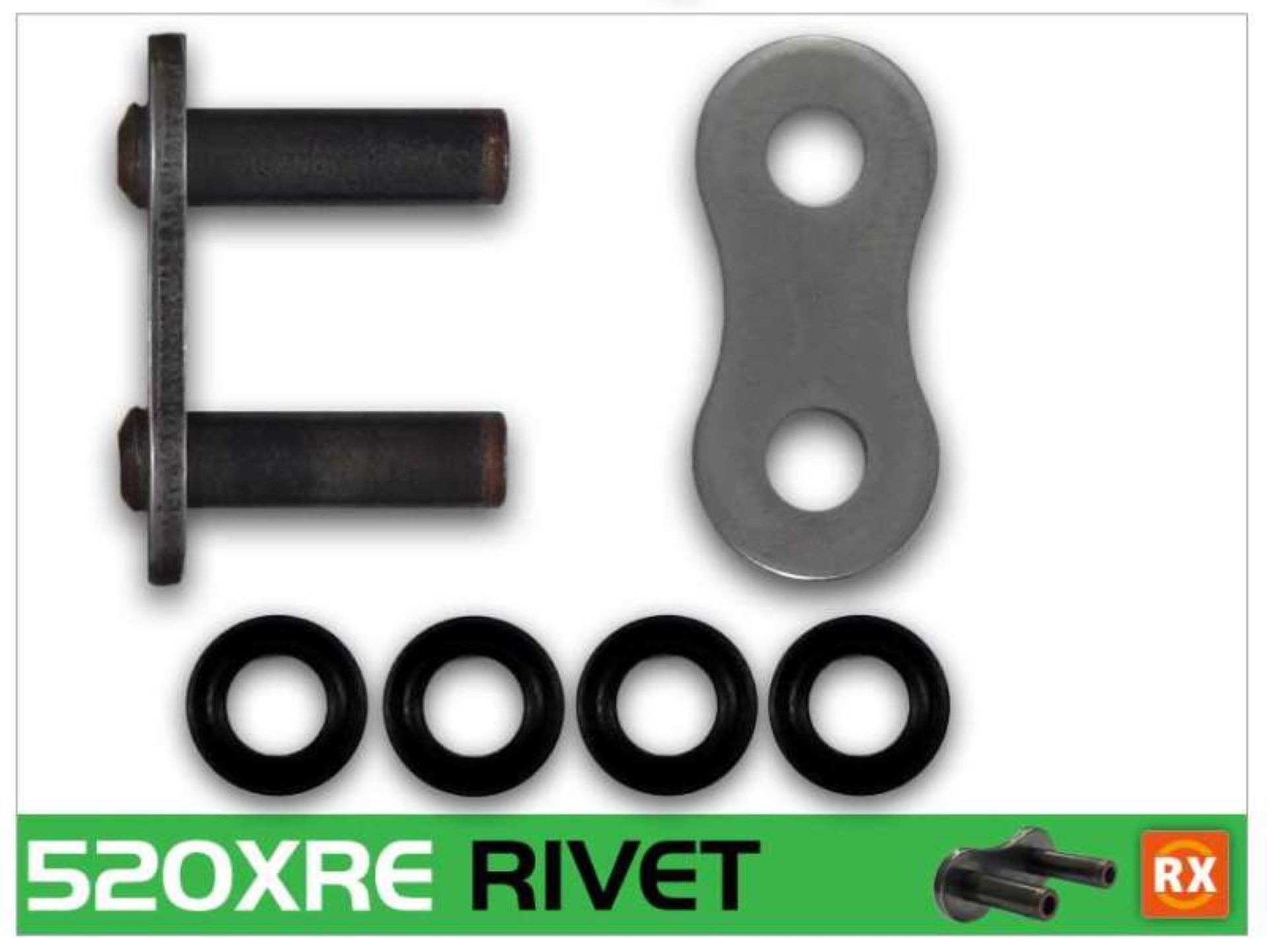 Picture of RK Chain RKC Sealed Ring Chain - 520XRE-CL