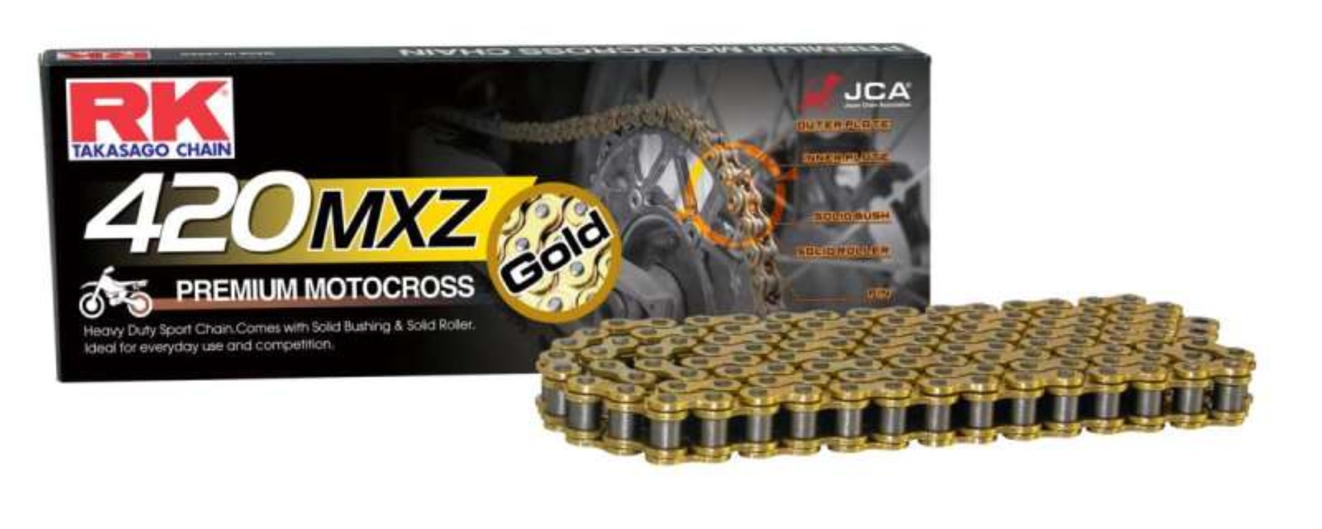 Picture of RK Chain RKC Non Sealed Chain - GB420MXZ-126