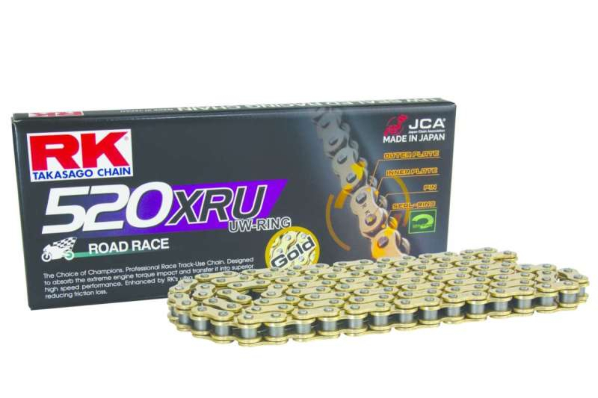 Picture of RK Chain RKC Sealed Ring Chain - GB520XRU-120