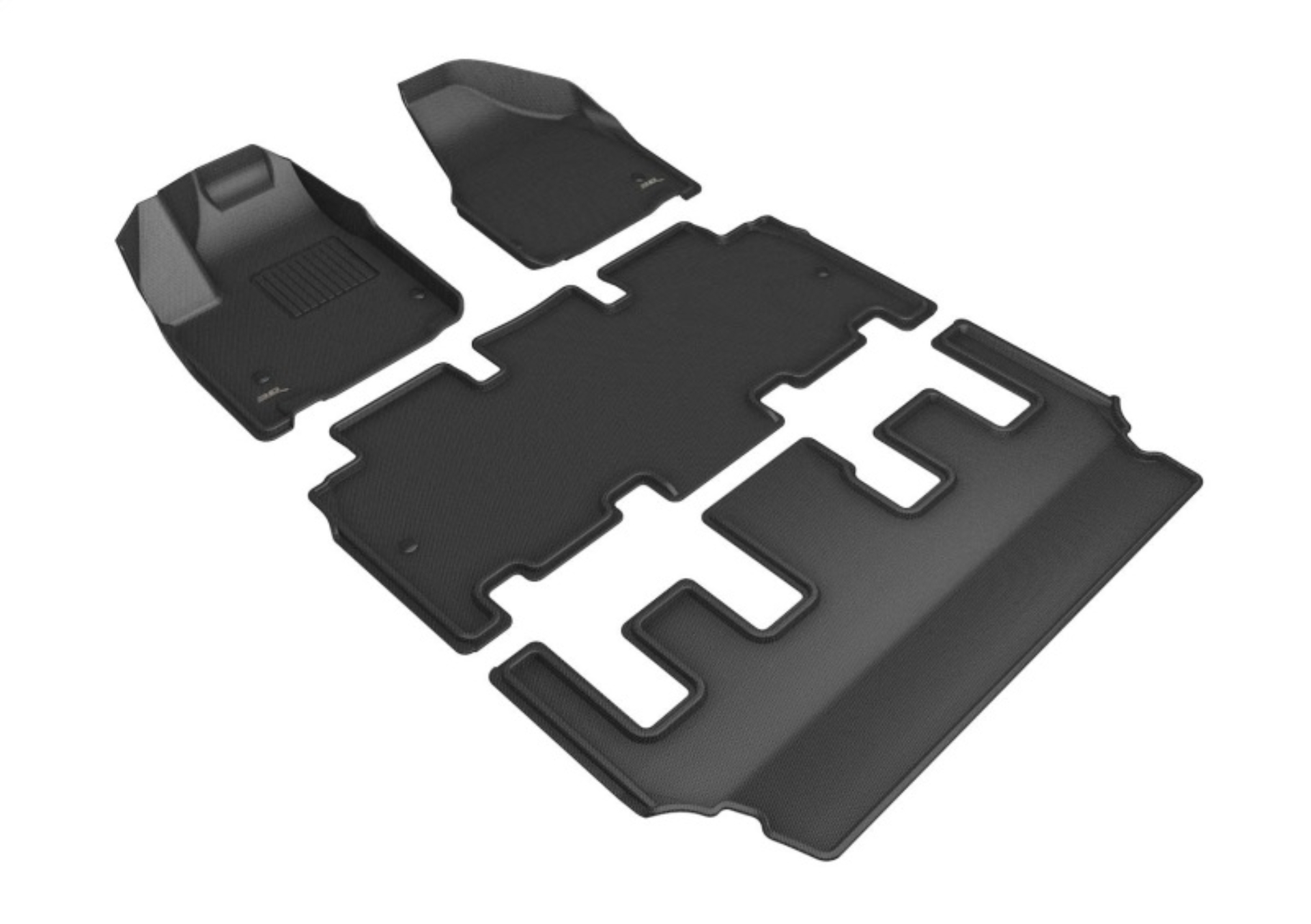 Picture of 3D MAXpider ACE Kagu-Combo-Black Floor Mats - L1CY00701509