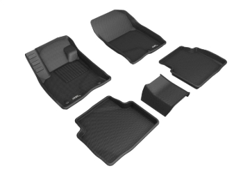 Picture of 3D MAXpider ACE Kagu-Combo-Black Floor Mats - L1FR12301509