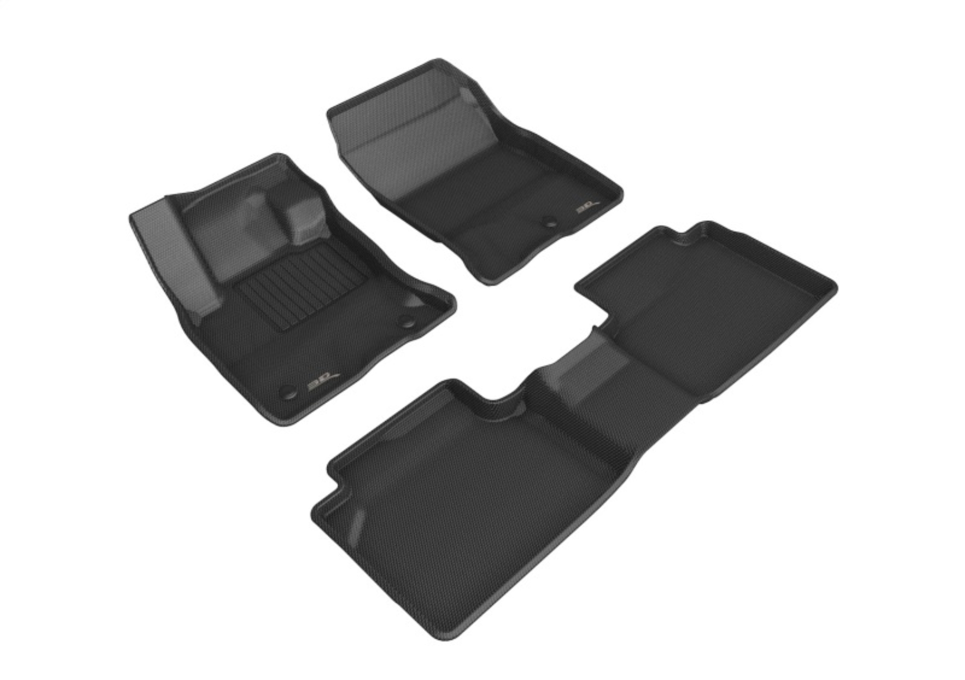 Picture of 3D MAXpider ACE Kagu-Combo-Black Floor Mats - L1FR14201509