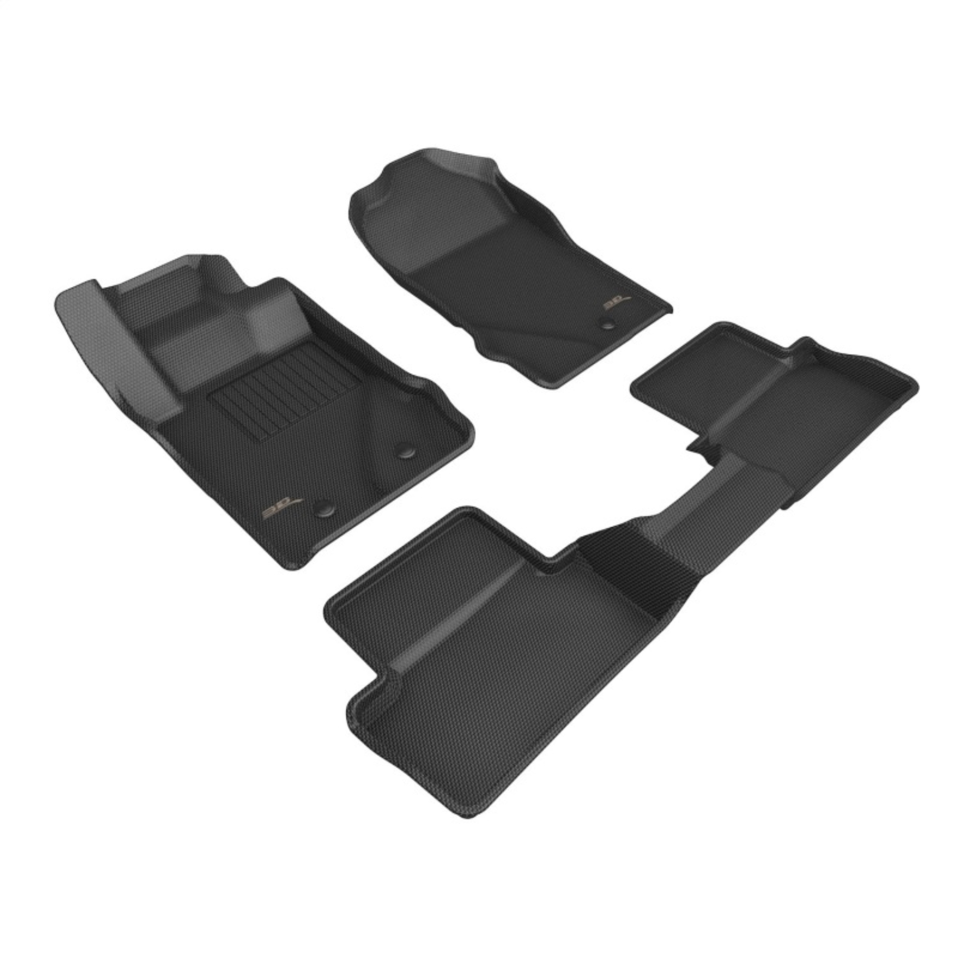 Picture of 3D MAXpider ACE Kagu-Combo-Black Floor Mats - L1FR15401509