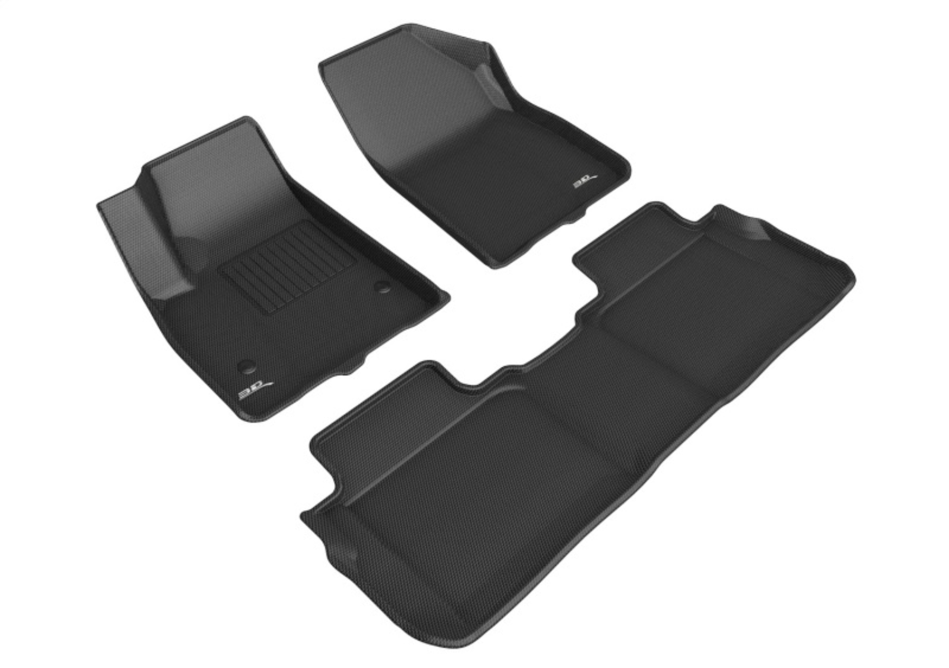 Picture of 3D MAXpider ACE Kagu-Combo-Black Floor Mats - L1GM02701509