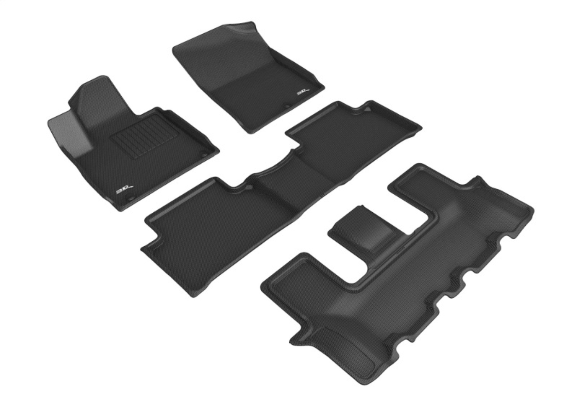 Picture of 3D MAXpider ACE Kagu-Combo-Black Floor Mats - L1KA06201509