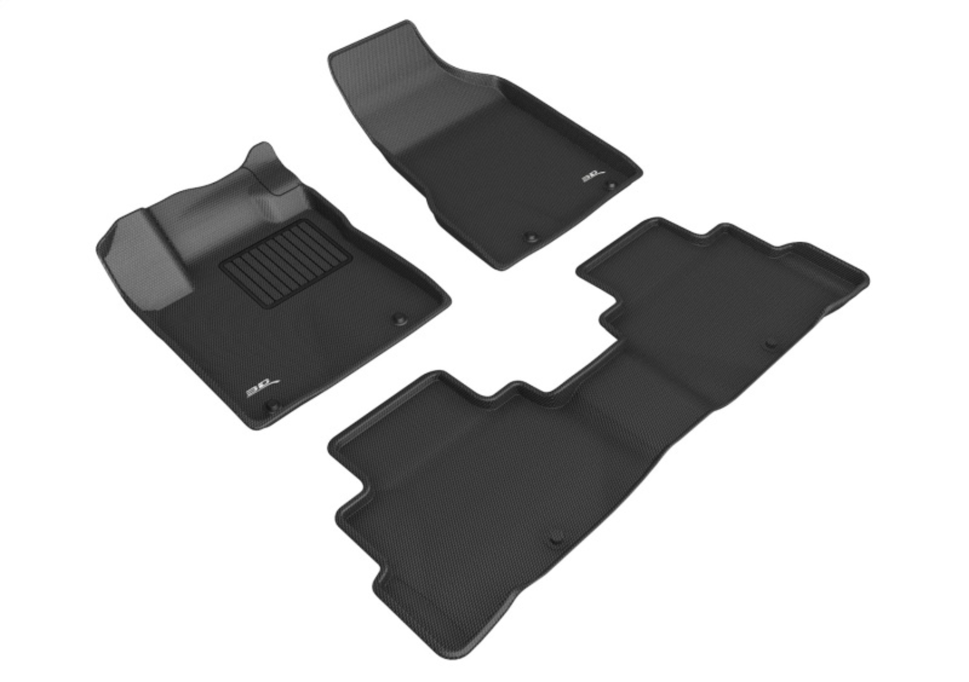 Picture of 3D MAXpider ACE Kagu-Combo-Black Floor Mats - L1NS12701509