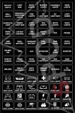 Picture of SPOD SPO Legends Switch Panels - 860115
