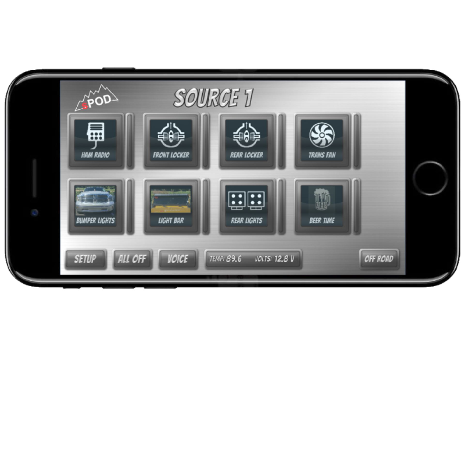 Picture of SPOD SPO Bluetooth Mod Switch Panels - 860010
